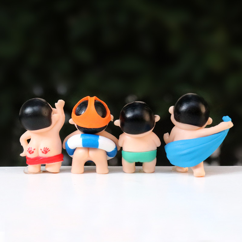 스몰 사이즈 유행 수영복 작은 새로운 수제 모델 인형 마이크로 풍경 자동차 데스크탑 장식 DIY 작은 장식품