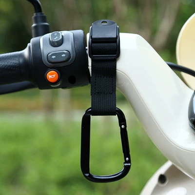 2025 Cross-Border New Electric: Other Electric Vehicle Accessories - black-webbing-square-buckle-light-plate-long-36cm