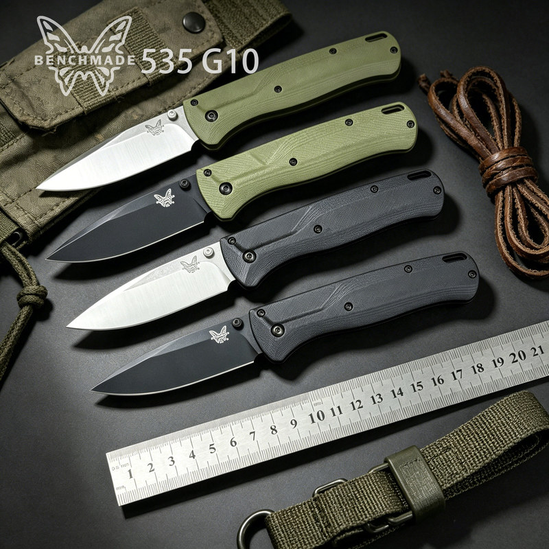 Butterfly 535 Outdoor Portable Foldableing Knife 440C Steel G10 Fiber Handle High Hardness Sharp Edc Tactical Self-Defense Foldableing Knife Butterfly 535 Outdoor Portable Foldableing Knife 440C Steel G10 Fiber Handle High Hardness Sharp Edc Tactical Self-Defense Foldableing Knife
