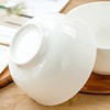景徳鎮の純白の碗の骨の磁器の家庭用の陶磁器の食器のセットのスープの碗の麺の碗の食事の陶磁器の碗の小さい碗の卸売り|undefined