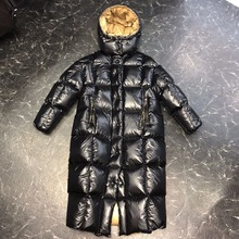 M家高版本羽绒服长面包服、短面包款必蒙口风高端外套过膝亮面