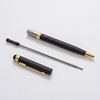 Black metal gel pen, factory direct supply, 0.5mm, wholesale