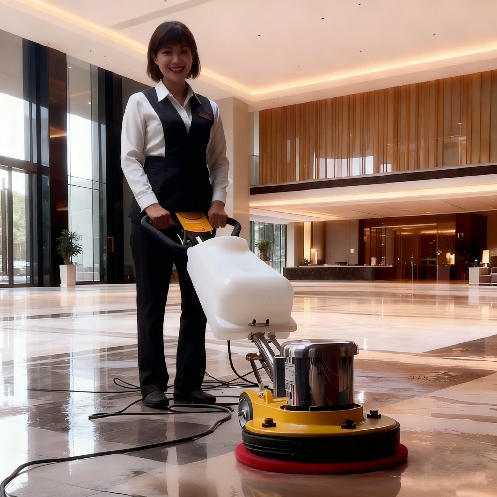 Stone Weight-Enhancing Renovation Machine, Cement Floor Cleaning, Crystal Surface Polishing, Epoxy Waxing, Crystal Marble Grinding Machine