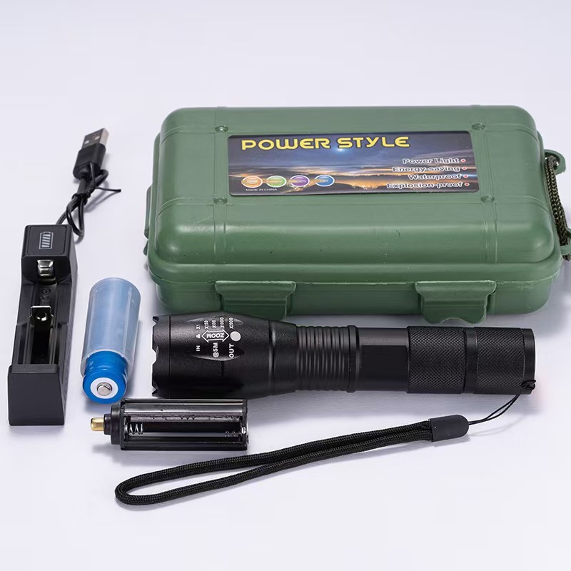 Luz blanca luz violeta doble fuente de luz antorcha larga duración zoom LED recargable portátil 395 luz ultravioleta verificación de billetes