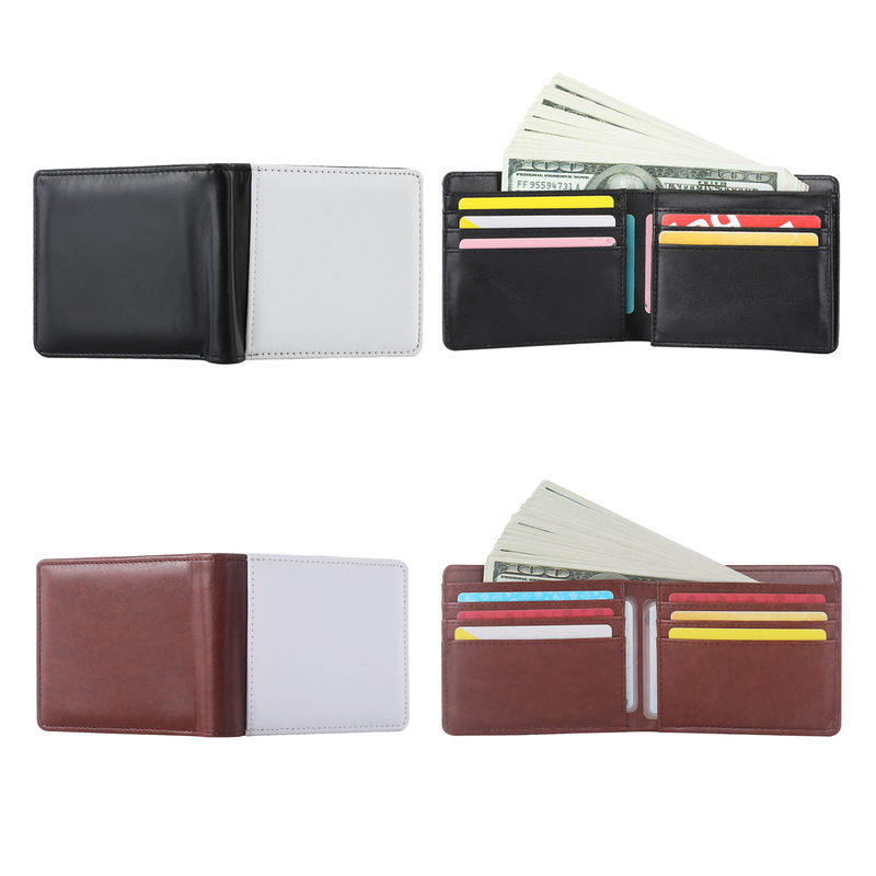 Heat transfer blank men's wallet cross-border hot-selling sublimation protective cover series blank wallet consumables wholesale Heat transfer blank men's wallet cross-border hot-selling sublimation protective cover series blank wallet consumables wholesale