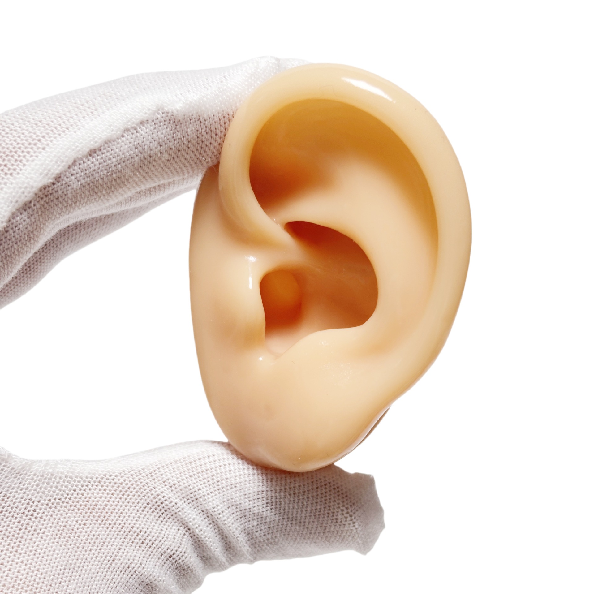 auriculares de silicona modelo de canal auditivo auricular auriculares audífonos auriculares perforación auriculares estante de exhibición joyas pendientes