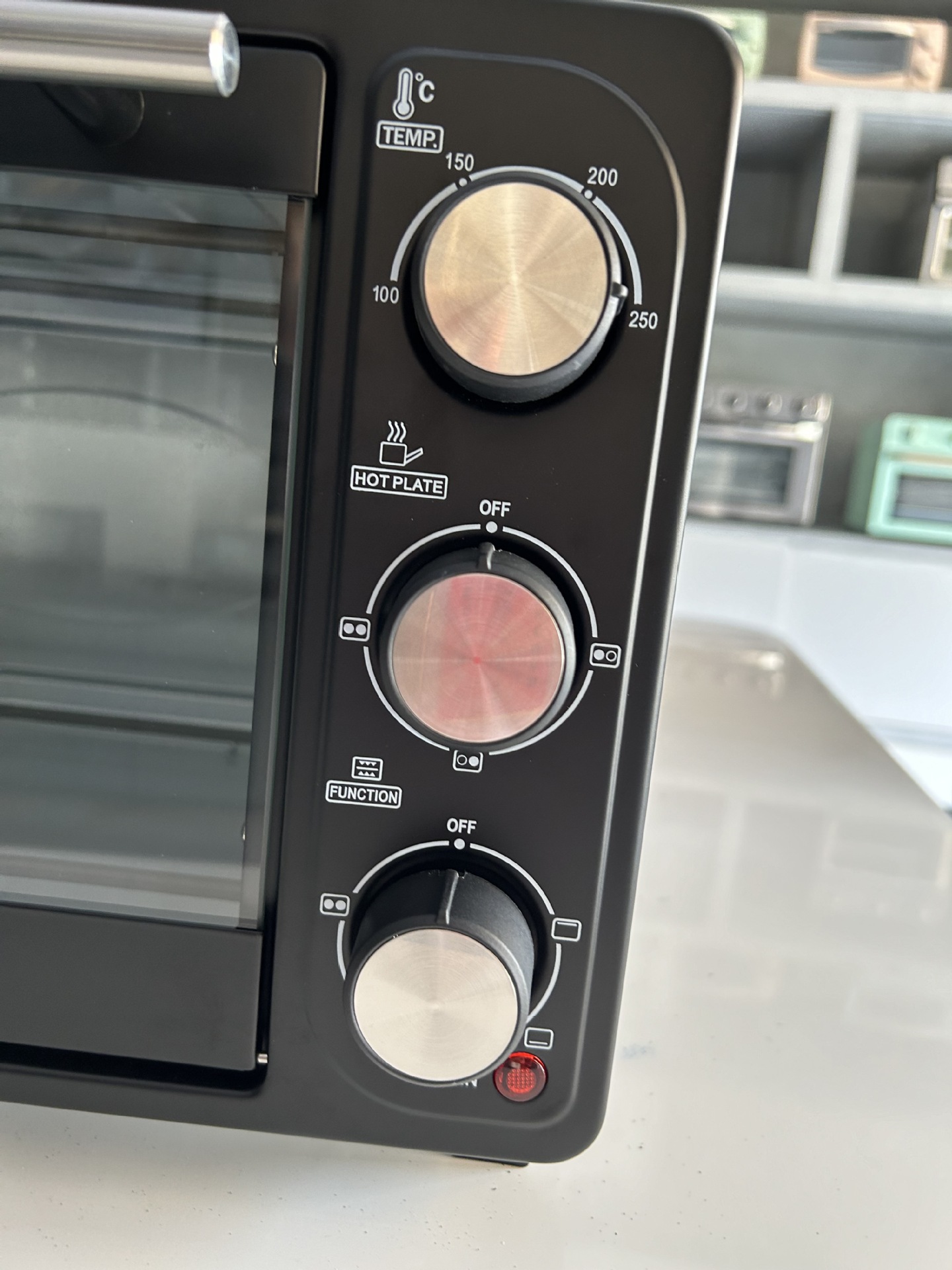 21L comercio exterior doble horno horno eléctrico pantalla mecánica multifuncional fábrica doméstica auto-operada mayorista