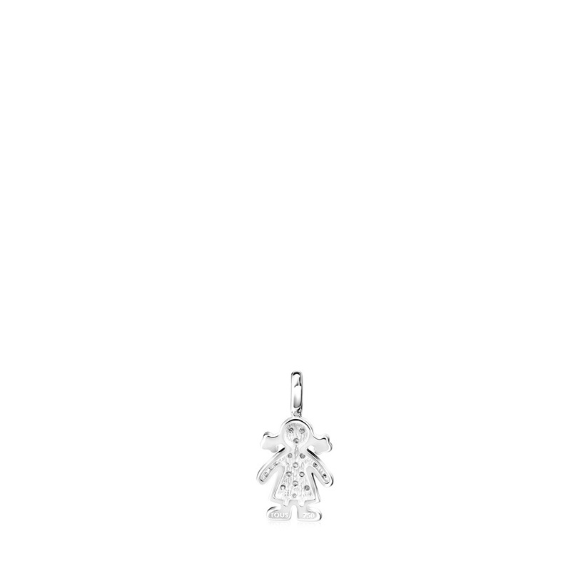 Cute Cartoon Character Doll Sterling Silver Charms display picture 14