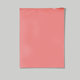 Pink CPE frosted color plastic zipper bag clothing opaque shading packaging bag privacy supplies sub-bag