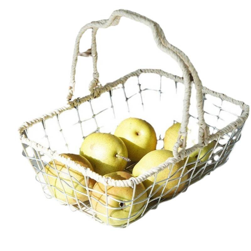 Handwoven Rattan Storage Basket With Lid And Inner Lining_voghion.com