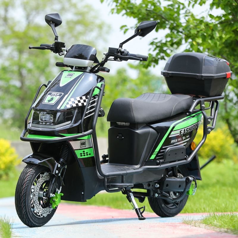 新国标黑骑士电动车72V成人大功率外卖车电瓶车男女士通勤踏板车|undefined