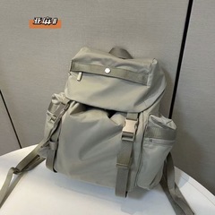 lulu炸弹包大容量男女双肩包超轻降落伞尼龙背包旅行登山包双肩包