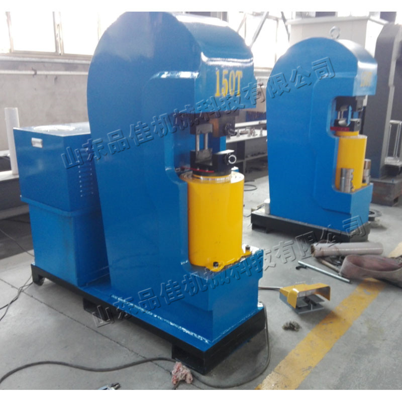 500T钢丝绳压套机 电动液压钢丝绳冷轧机 机电一体钢丝绳压接机