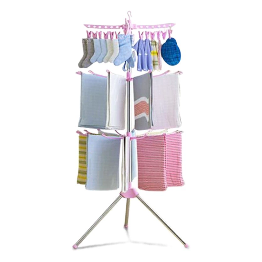 Вешалка для полотенец напольная Складная Сушилка балкон сушилка из нержавеющей стали детская подгузник детская вешалка для полотенец оптом