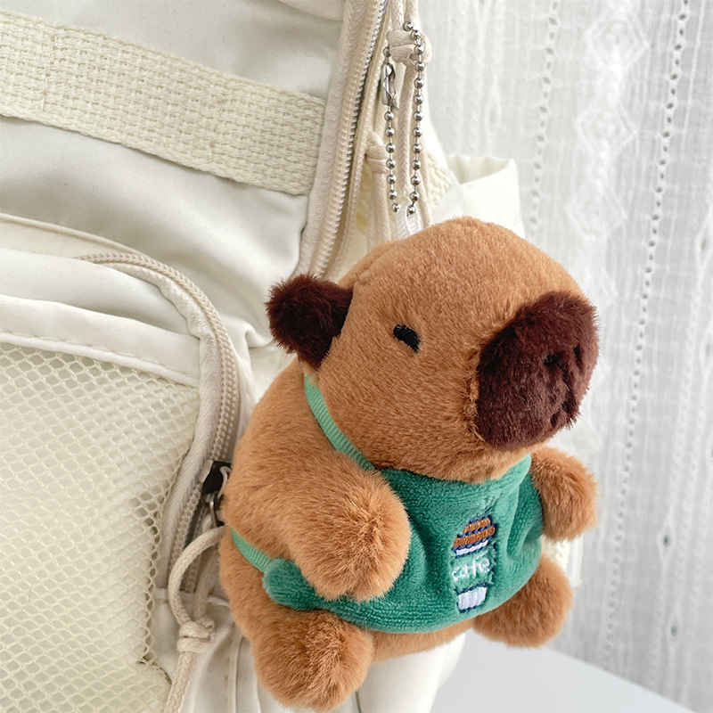 かわいい漫画カピバラシリーズぬいぐるみペンダントモルモット人形カピバラ子供のホリデーギフト卸売|undefined