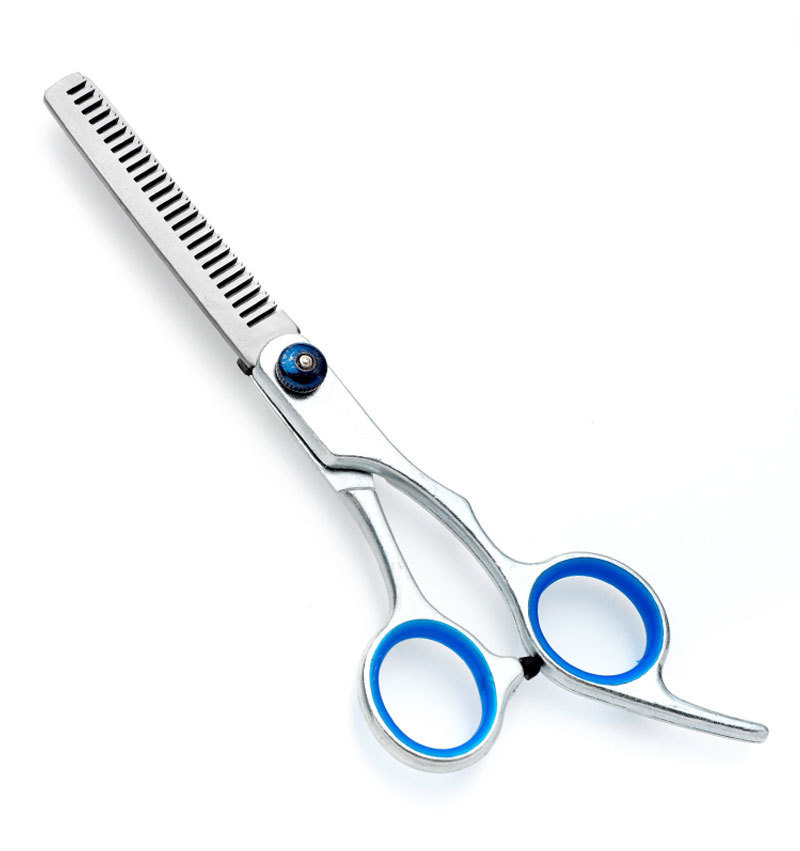 Corte de pelo tijeras transfronterizas amazonas color tijeras de dientes planas cortadas delgadas frange tijeras divisorias fábrica de tijeras al por mayor set de tijeras de peluquería