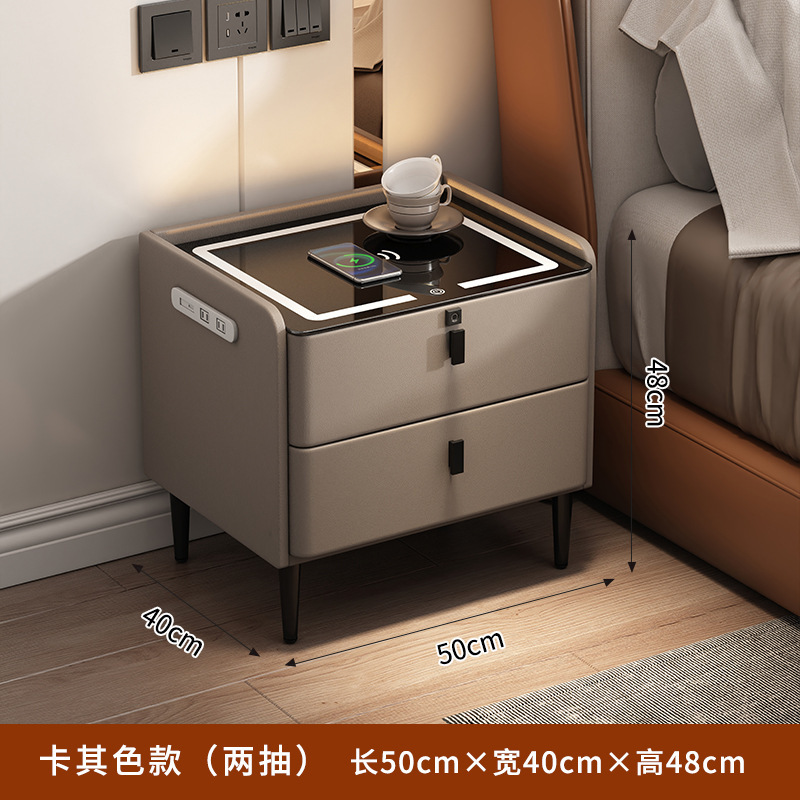 조명 + 무선 충전 + USB + 블루투스 오디오가있는 카키스 2