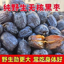 太行山无核野生小黑枣新鲜无核小黑枣君迁子软枣小黑软枣子黑枣子