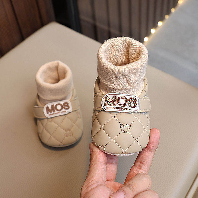 Otoño y invierno 0 - 1 años de edad, niños y niñas, bebés, zapatos para bebés, zapatos para bebés de 6 - 12 meses, zapatos para bebés 7