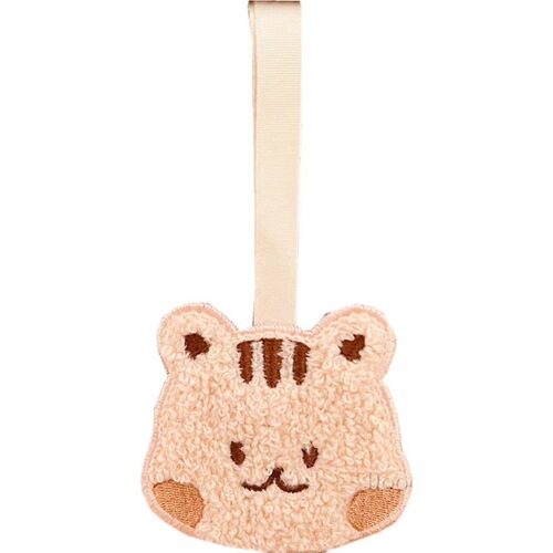 Korean cute baby name pendant, cartoon bunny decorative pendant, children's school bag anti-lost name tag