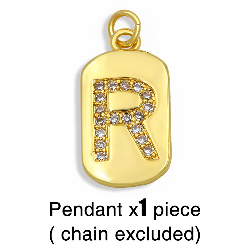 Hip-hop Retro 26 Letters Pendant Chain display picture 1