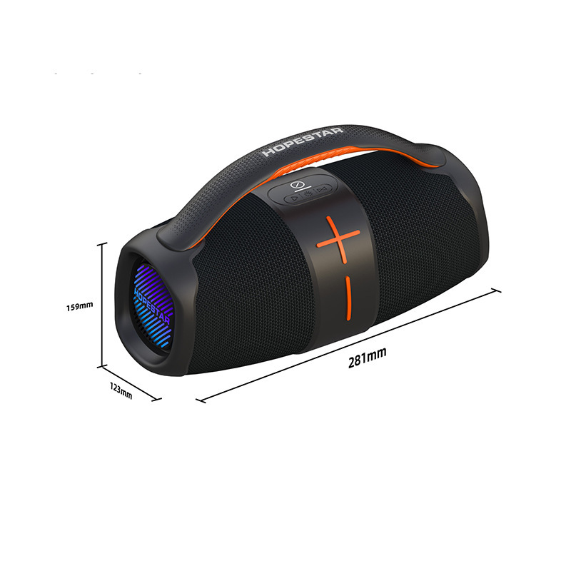 HOPESTAR H60 ポータブル Bluetooth スピーカー屋外防水サブウーファー小型戦神オーディオカード|undefined