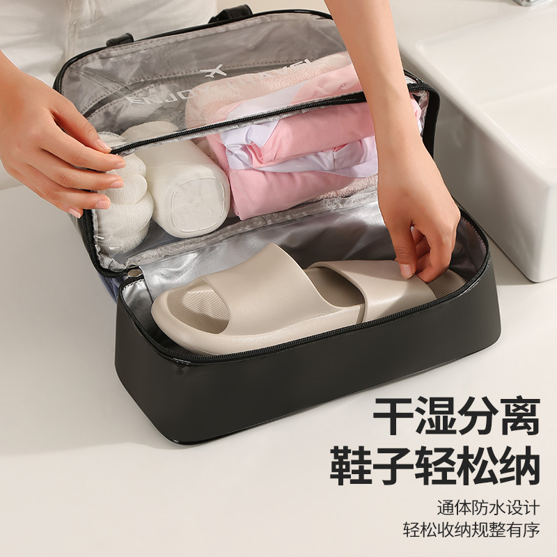 蓓恋新款干湿分离游泳包大容量运动健身包夏季旅行泳镜沙滩包批发|undefined