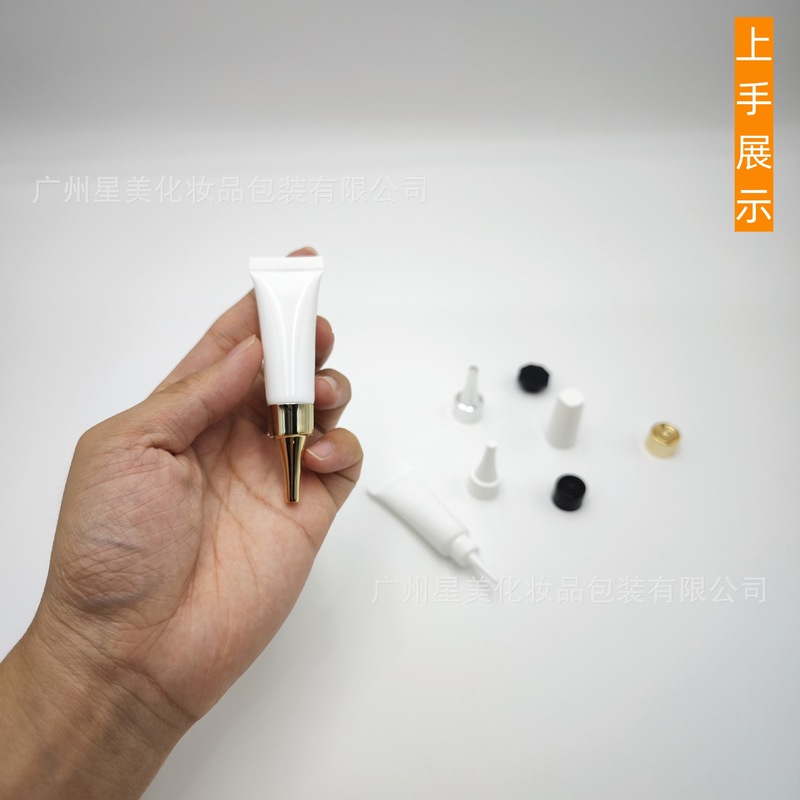 现货5g5ml白色软管化妆品护肤品小样试用装眼霜精华bb旅行分装瓶|undefined