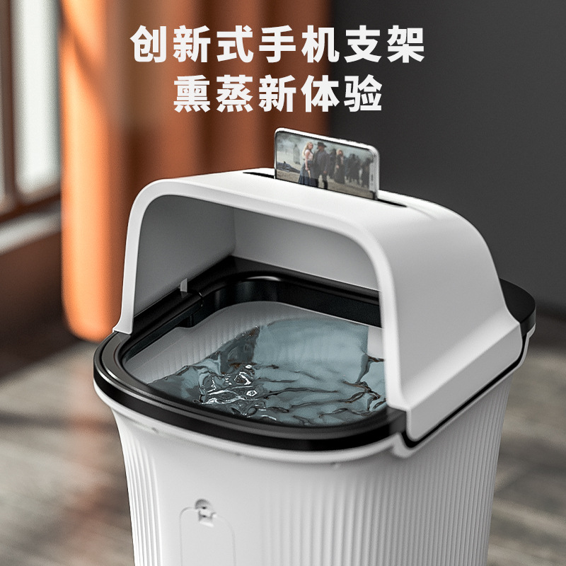 Fully automatic massage home footbath, constant temperature heating and deepening foot bath tub, foot massage deep tub foot bath tub