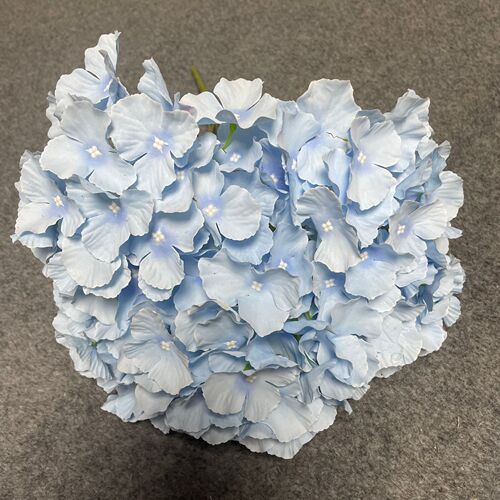 Simulation hydrangea bouquet single stem five-head hydrangea wedding photography macaron hydrangea