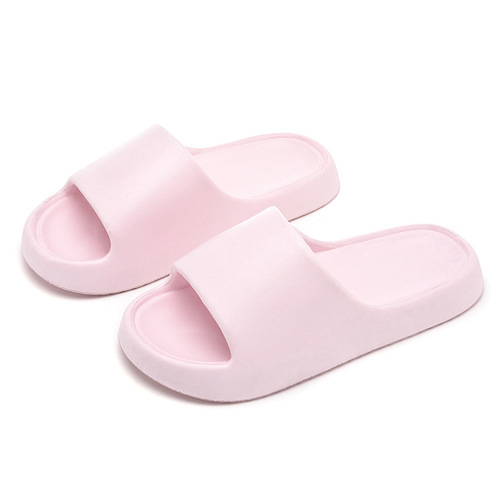Luxurious Women's Slippers with Thick Soles, Household Outdoor Wear, Non-Slip and Anti-Odor Summer Home Indoor Bathroom Eva Slippers for Men