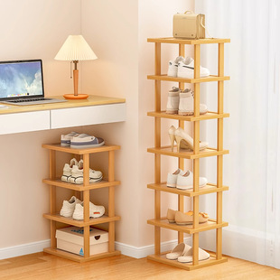 Simple Shoe Rack Doorway Household Corner Shoe Rack Storage Space-saving Multi-layer Small Shoe Cabinet Under Dormitory Table