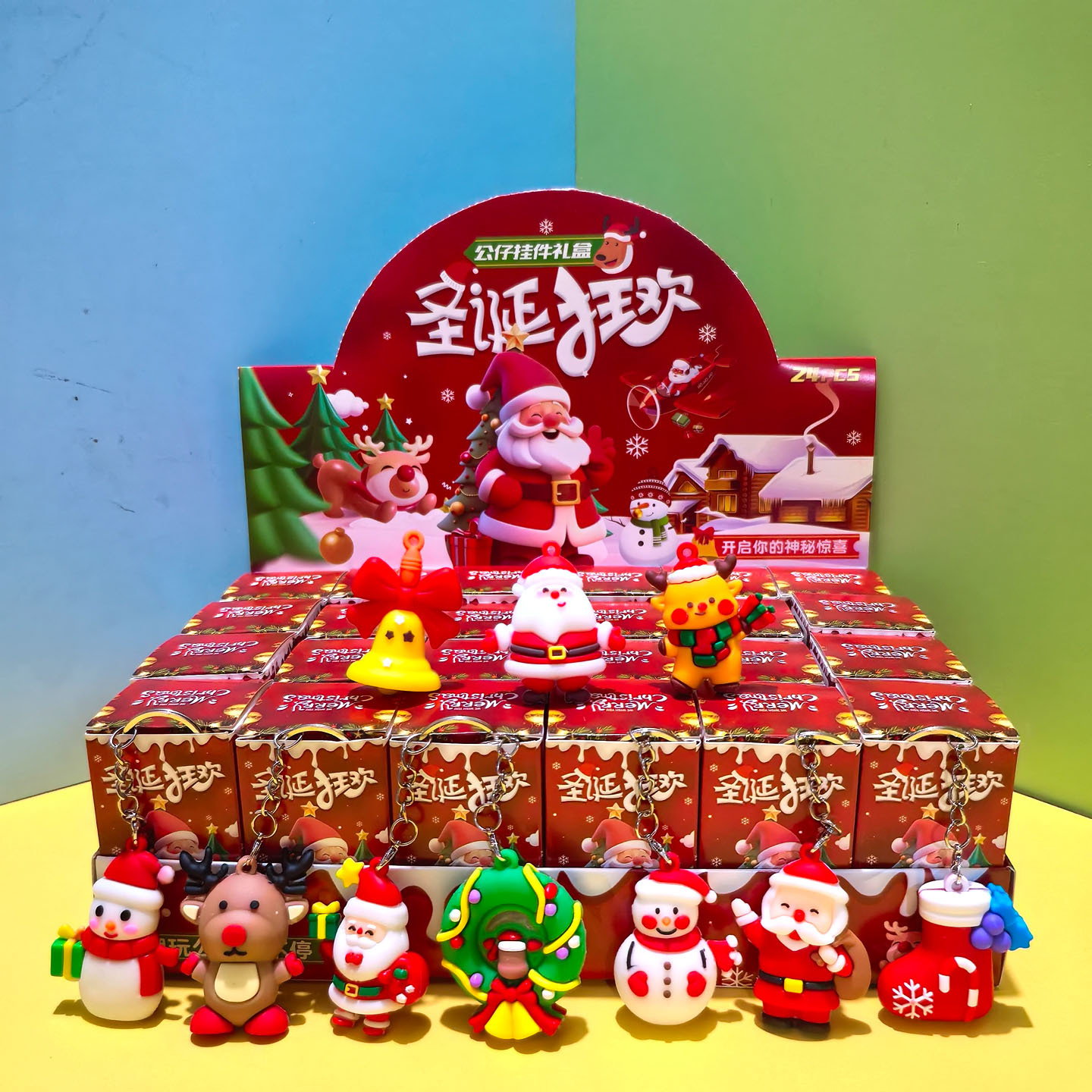Large plush christmas ornament [priced individually]
