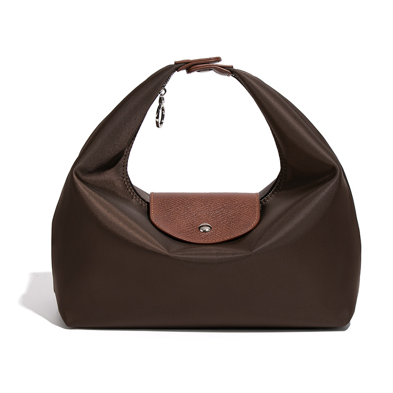2026 Spring/Summer New Waterproof Nylon Korean Ins Style Underarm Dumpling Bag Large Capacity Commuter Crossbody Bag For Women - Thumbnail 6