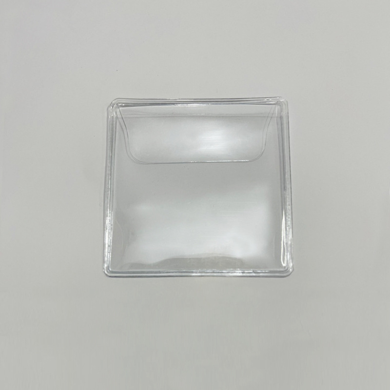 Suministro a largo plazo bolsa de colección de monedas conmemorativas de pvc transparente película de plástico bolsa de insignia de pvc bolsa de almacenamiento de monedas de voltaje