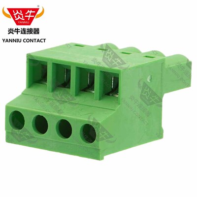 5.08mm炎牛插拔式PCB接线端子2ESDF/KF2EDGKC/FRONT-MSTB 2,5-ST