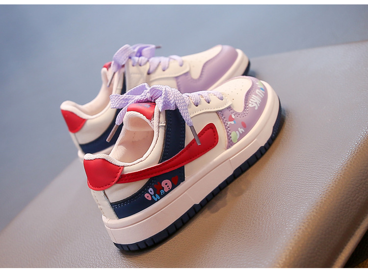 Modische Kindersneaker Für Mädchen Mit Klettverschluss Und Sohle_voghion.com