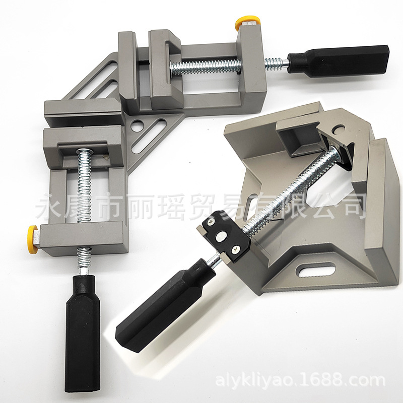 单手柄双手柄90度直角固定夹 角度快速夹 木工工具夹具台钳固定器