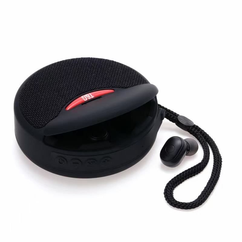 Nueva llegada TG808 auriculares Bluetooth audio transfronterizo en la oreja TWS auriculares Tarjeta de altavoz de audio inalámbrico