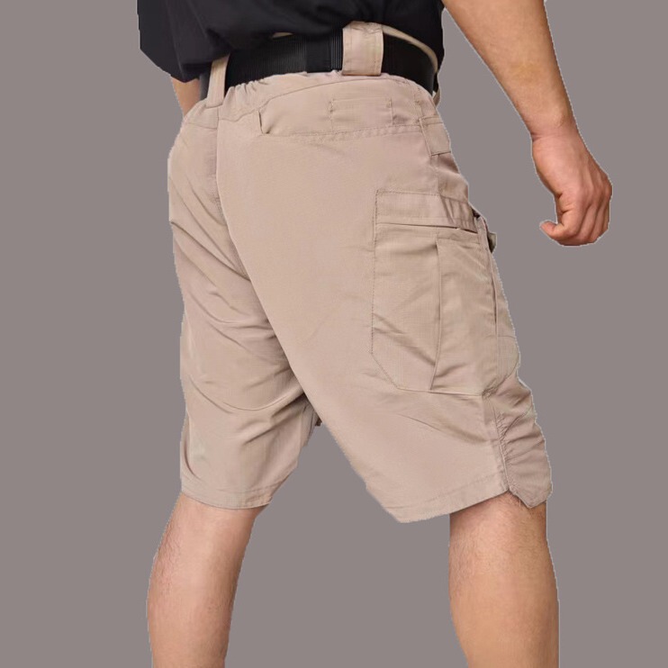 Ix7 Tactical Shorts, Archon Plaid Fabric, Waterproof, Versatile Camouflage Cargo Pants, Summer Training Special Forces Uniform