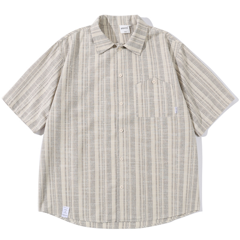 Japanese retro ethnic shirt