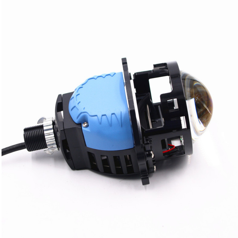 JS5 inteligente de 3 pulgadas lente LED tres tazas de luz 55W modelo de lámpara de automóvil universal cerca de uno