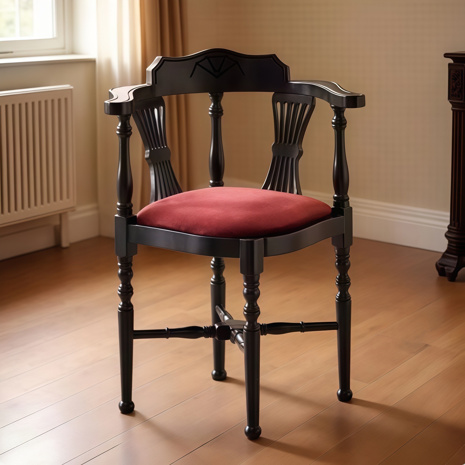 Sillas de comedor de madera sólida estilo retro francés estilo medieval diseño sillón de restaurante respaldo casero cocina de cocina