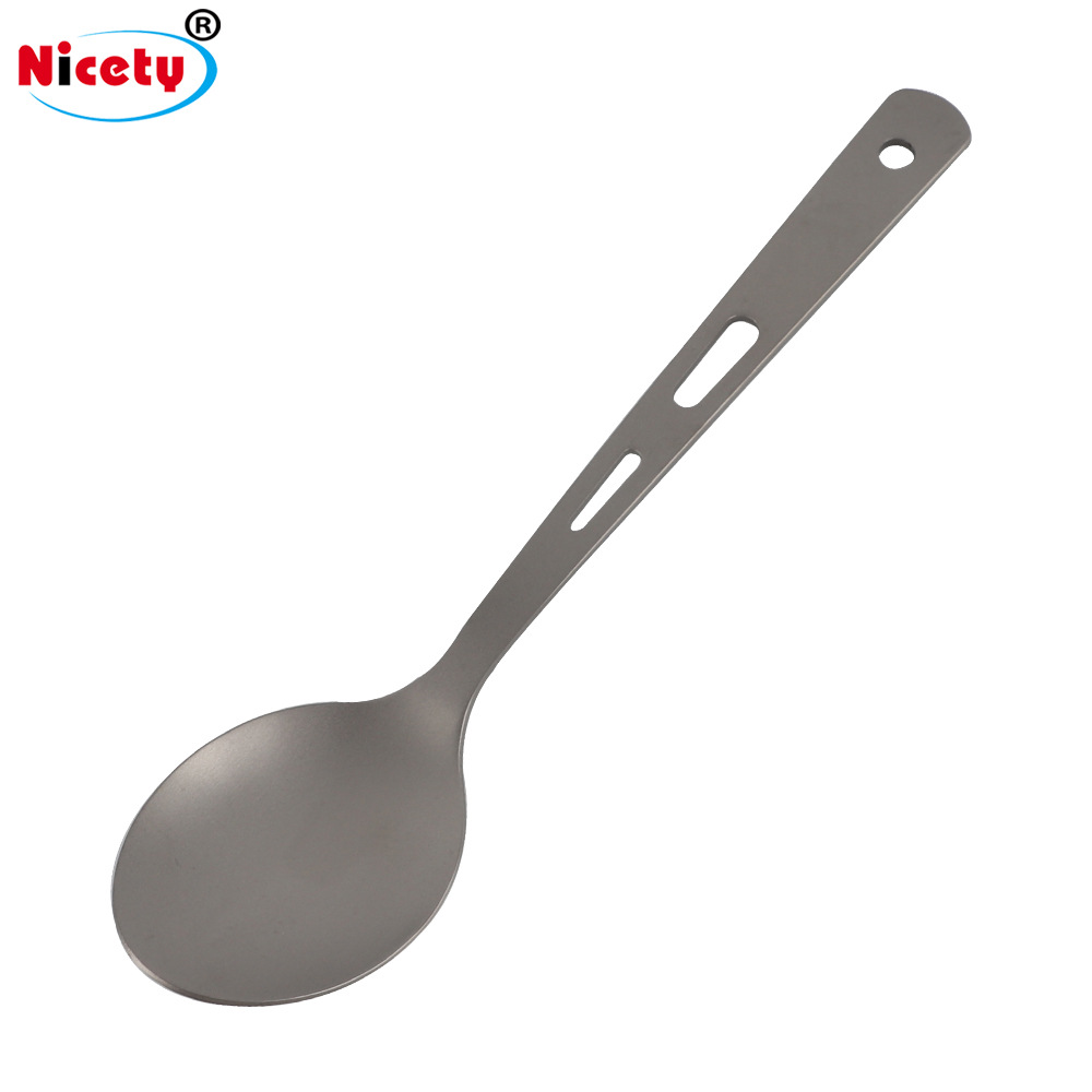 Outdoor Pure Water Cookware, Titanium Camping Cup With Foldable Handle, Single-layer Drinking Cup, Portable_voghion.com