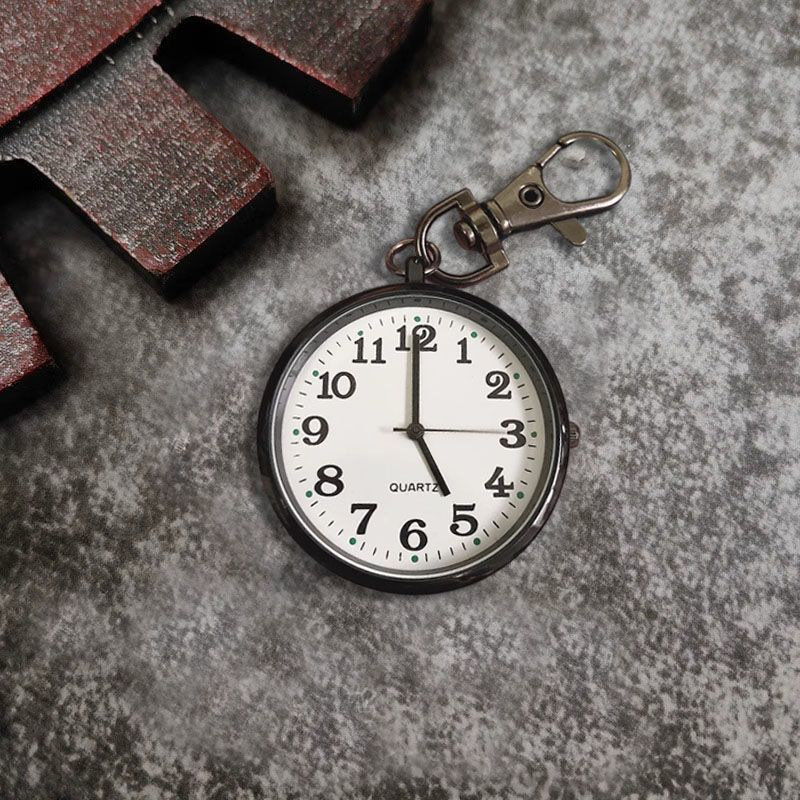 Large Digital Clear Luminous Keychain Watch Nurse Watch Student Exam Entrance Civil Servant Pocket Watch Elderly Watch