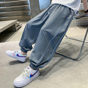 Boys' Summer Thin Anti-mosquito Pants 2025 New Arrival CUHK Children's Summer Sports Pants Boys Cool Trousers Trendy