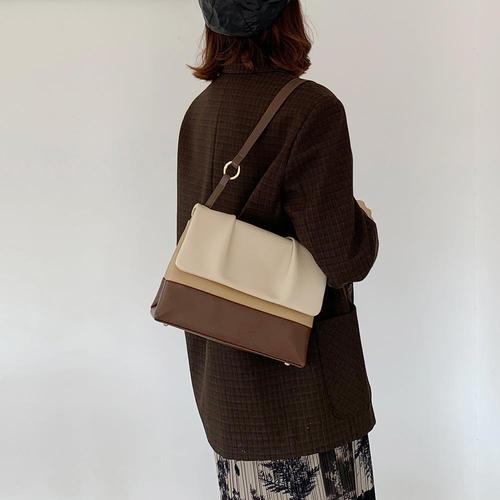 Bean Paste Milk Pudding Bag 2024 New Model Bucket Bag Unique High-End Single Strap Crossbody Bag