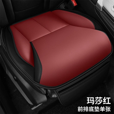 Car Seat Cushion, Universal for – Multi-function pad - front-row-bottom-sheet-martha-red