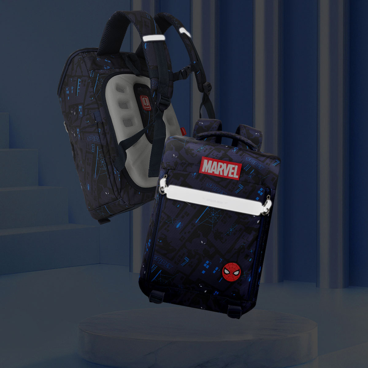 迪士尼漫威正品儿童书包小学生轻便背包大容量护脊减负双肩背包