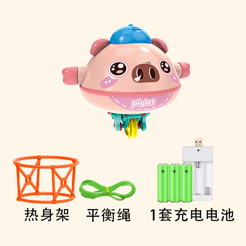 Negro tecnología tumbler unicycle alambre de acero walking robot monociclo novela interesante puesto giroscopio juguete eléctrico